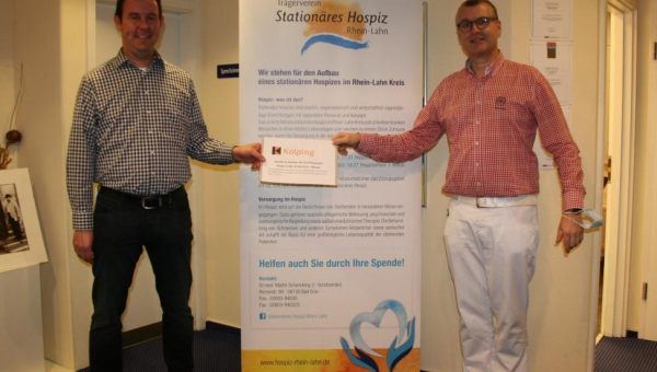 Kolpingfamilie spendete für Hospiz